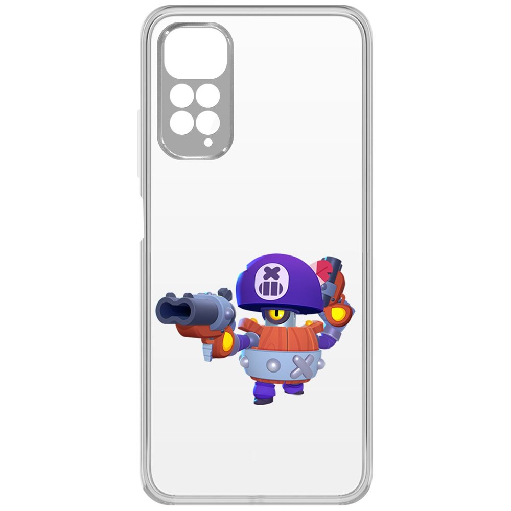 

Чехол-накладка Brawl Stars-Дэррил для Poco M4 Pro