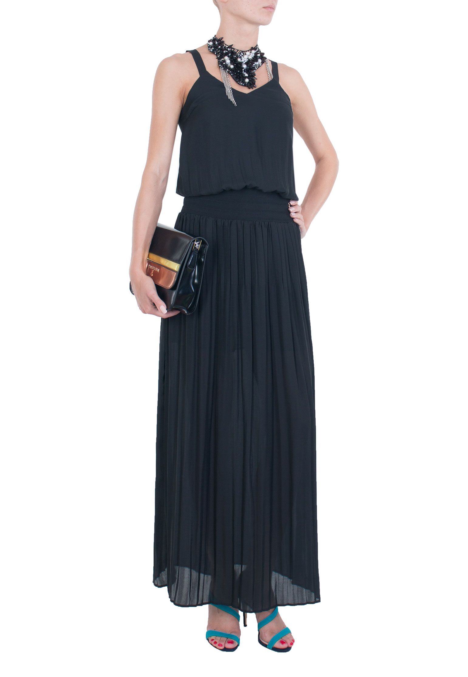 

Сарафан женский Patrizia Pepe 74009 черный 40 IT, 74009
