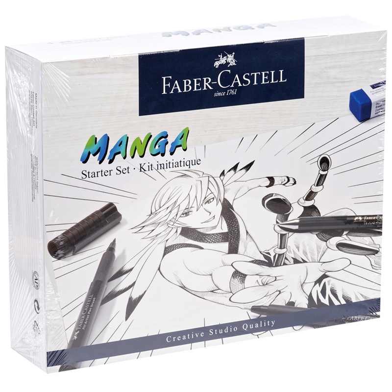 

Faber-Castell "Manga Starter Set", с манекеном, 9 предметов, 167152