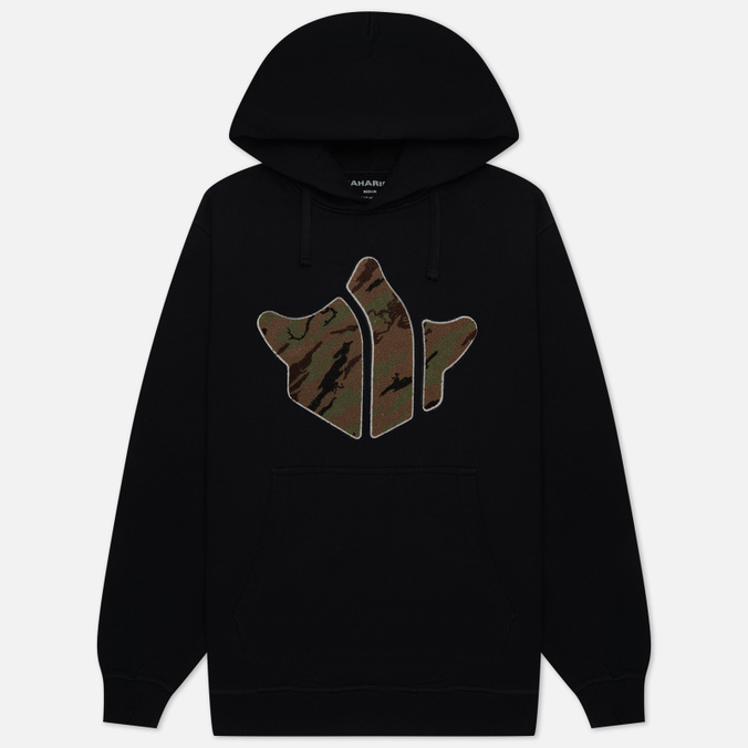 

Мужская толстовка maharishi Maha Temple Hoodie чёрный, Размер M, Черный, Maha Temple Hoodie