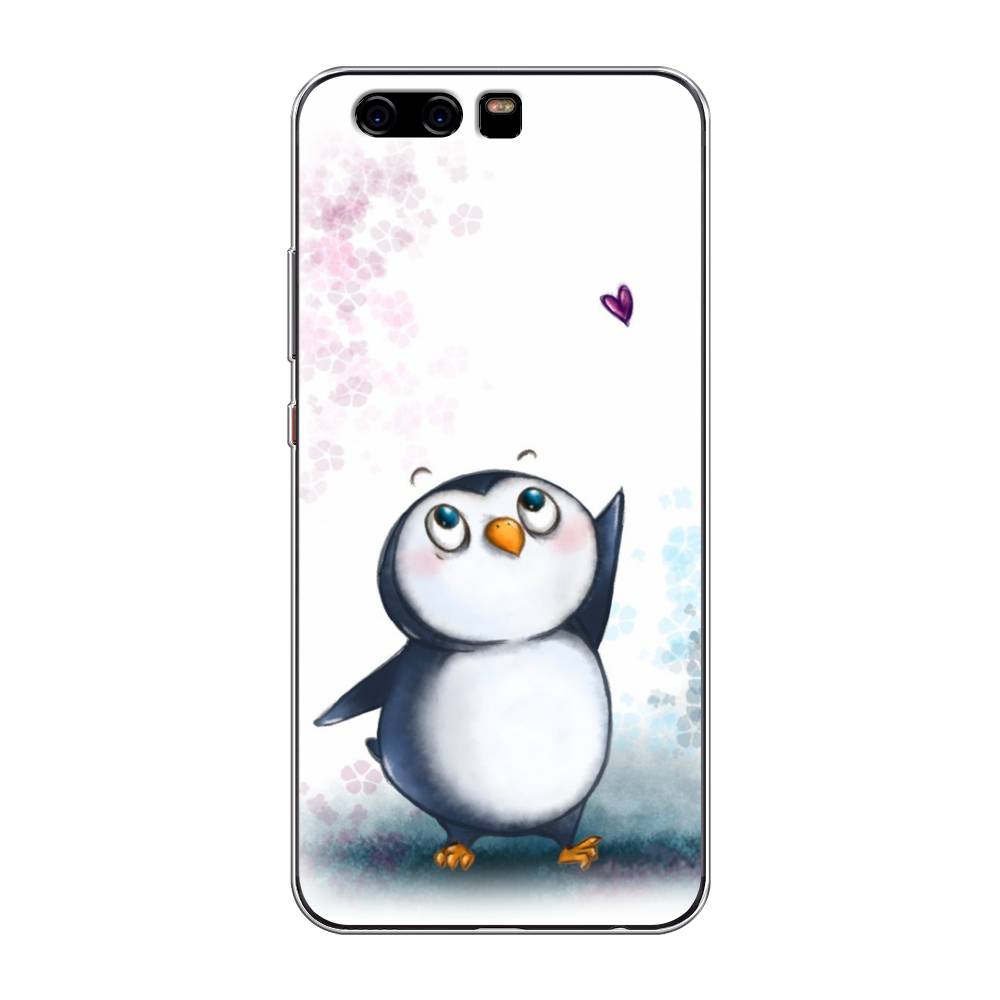 

Чехол Awog на Huawei P10 "Пингвин и сердечко", Разноцветный, 62250-1