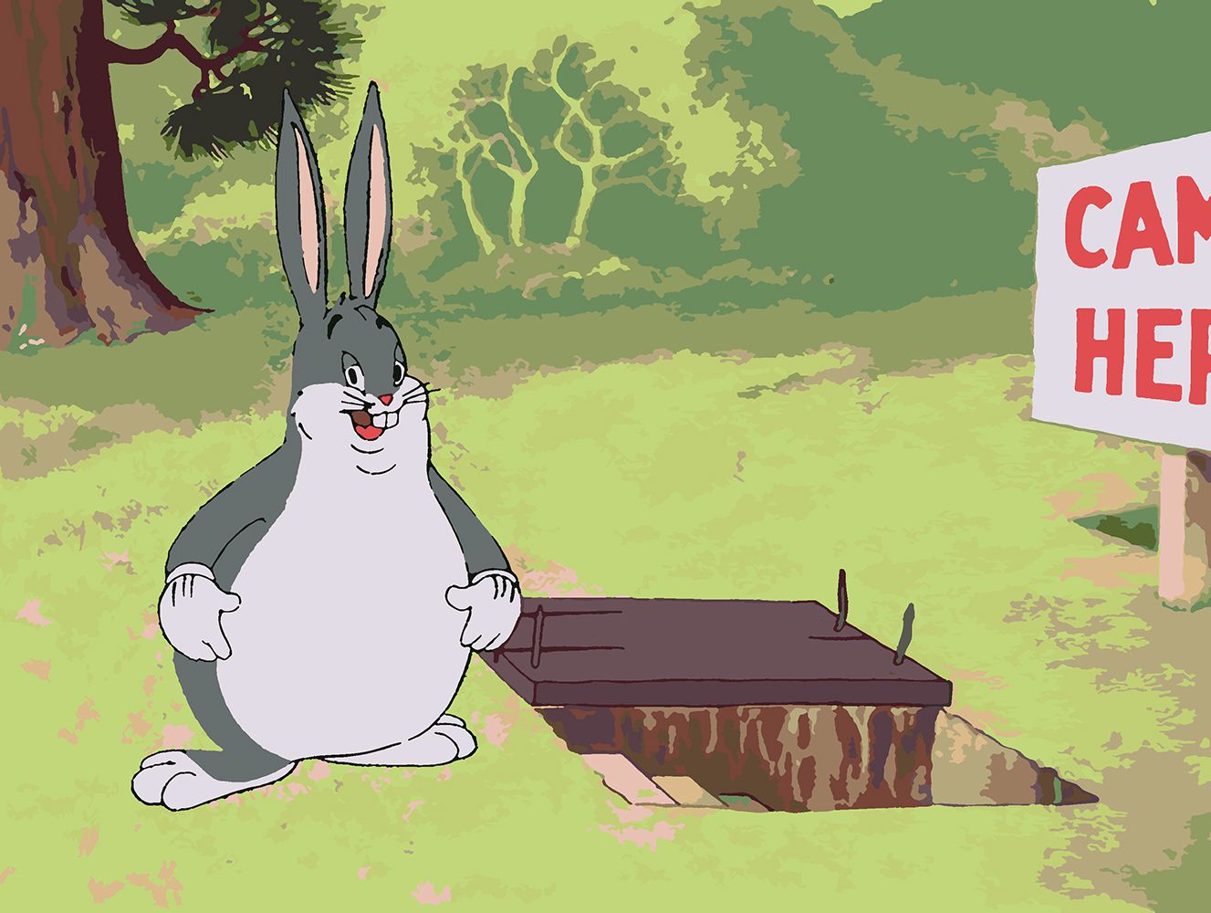 

Картина по номерам Красиво Красим Big Chungus, 40 х 60 см, Big Chungus
