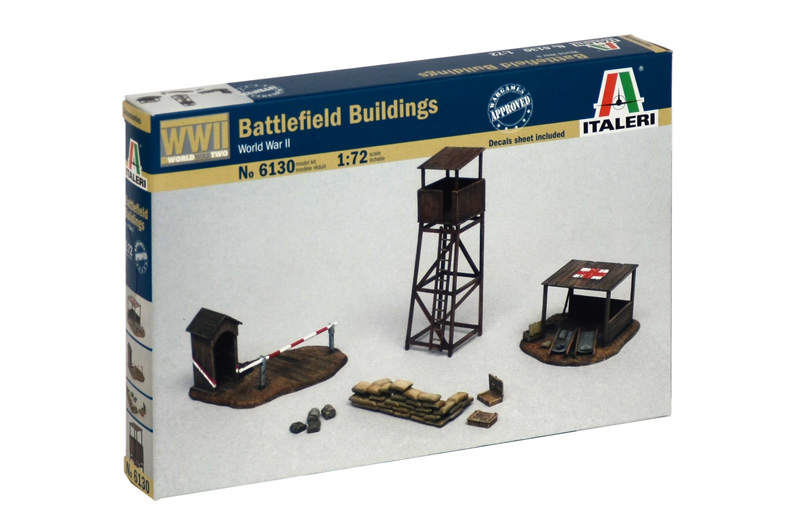 

Сборная модель Italeri 1/72 Дозорные строения 6130