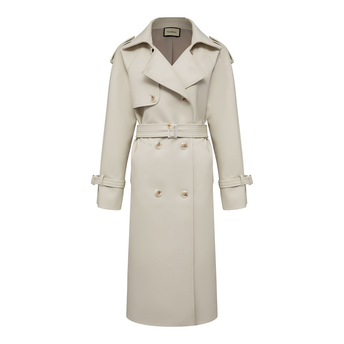 

Тренч женский Tatabronc 28916 белый M/L, 28916
