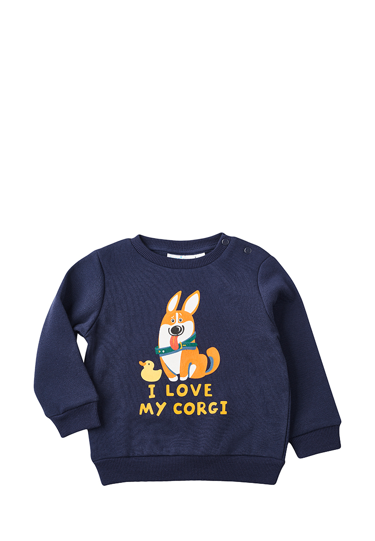 Свитшот детский Kari baby AW22B09503711, графитовый, 74