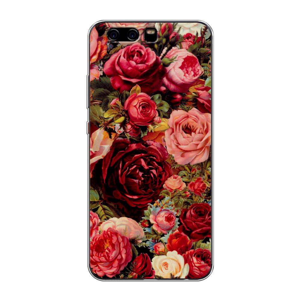 

Чехол Awog "Розы винтажные" для Huawei P10, 62250-8