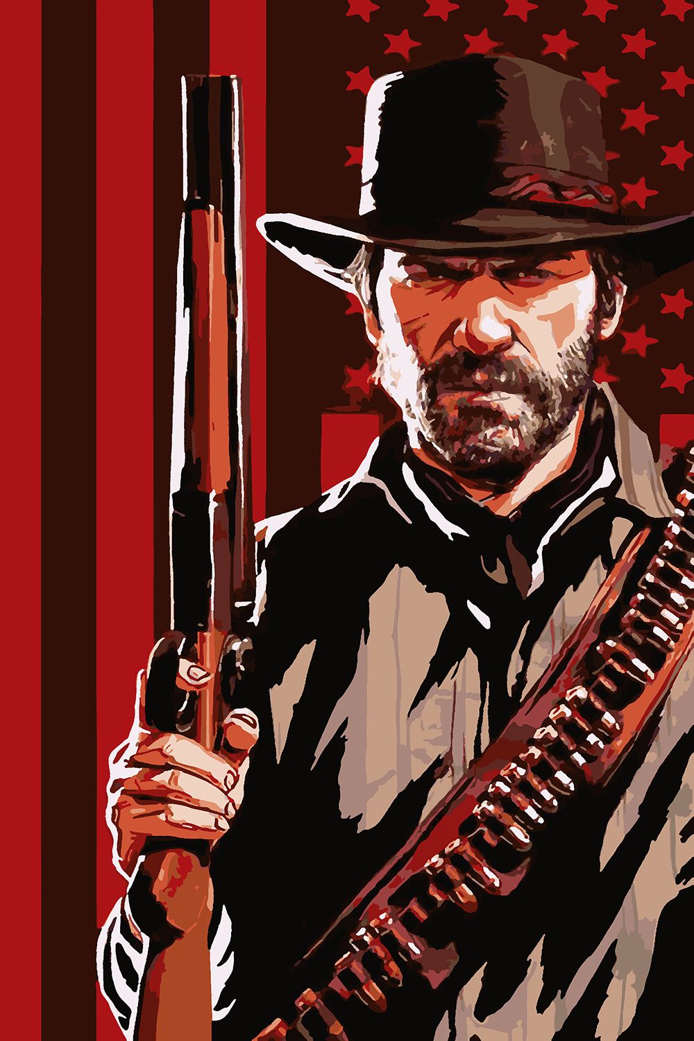 

Картина по номерам Красиво Красим RDR 2, 80 х 120 см, RDR 2