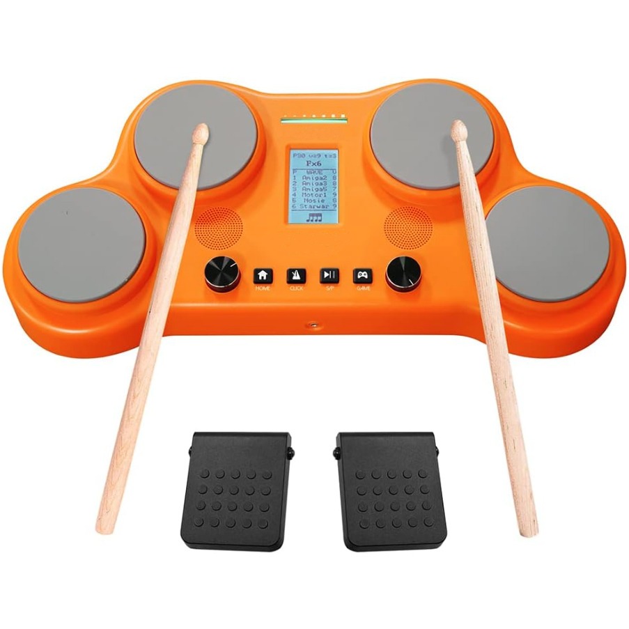 Электронная ударная установка Rockdale Impulse Mini Orange оранжевый