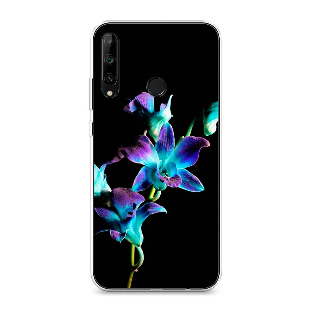 

Чехол Awog на Honor 9C "Синий цветок для черном", Черный;голубой;синий, 612550-8