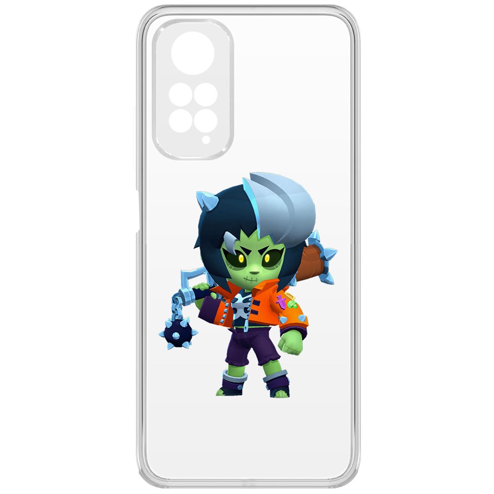 

Чехол-накладка Brawl Stars-ЗомБиби для Xiaomi Redmi Note 11, Прозрачный