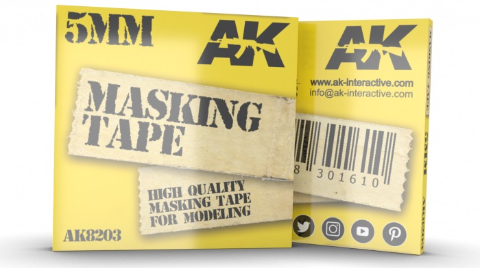 

Маскирующая лента AK Interactive MASKING TAPE: 5мм