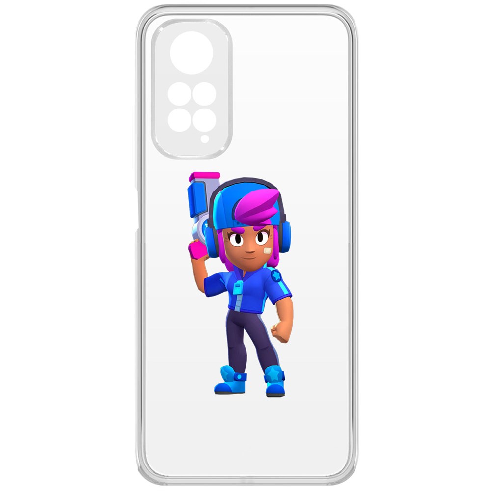 

Чехол-накладка Brawl Stars-Звёздная Шелли для Xiaomi Redmi Note 11