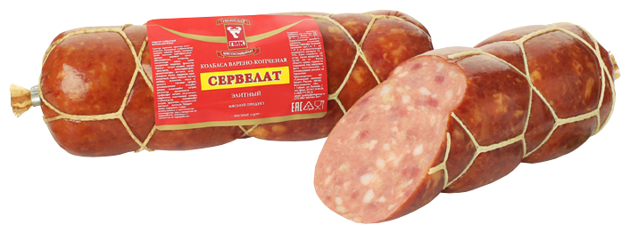 

Колбаса Губернская мясная компания Сервелат Элитный варено-копченый