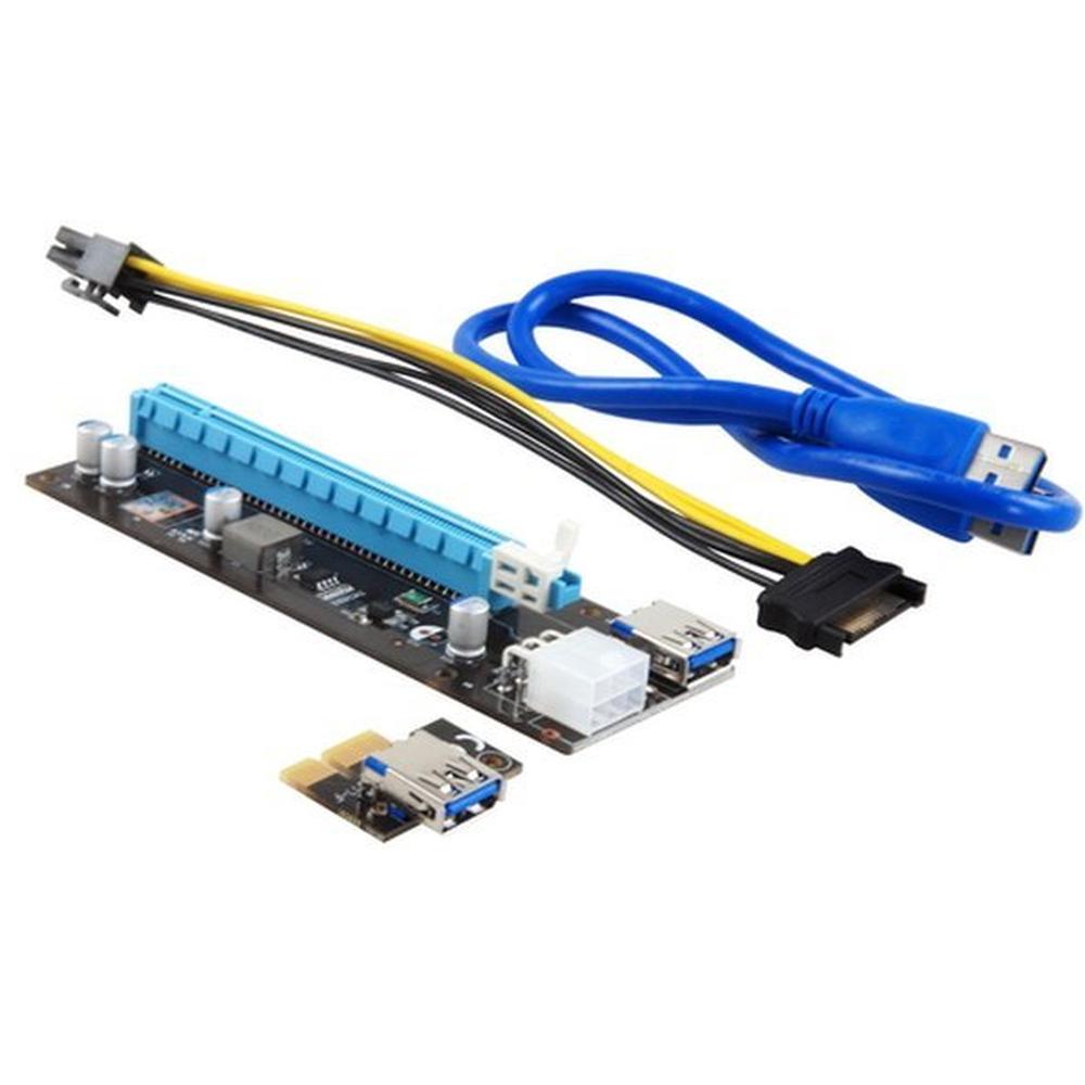 Адаптер NoBrand PCI- express - PCI- express PCI-E 6-pin м (MAXI)