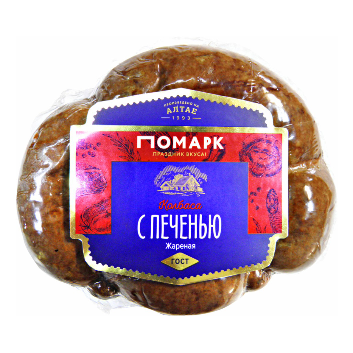 

Колбаса Помарк с печенью жареная -1 кг