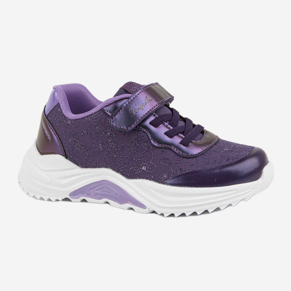 Кроссовки детские Kapika 73846с-2, цвет фиолетовый, размер 32 EU кроссовки мужские 361° ag3 фиолетовый