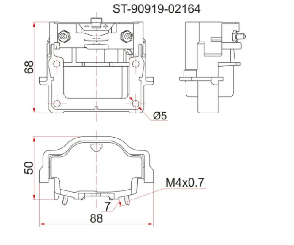 CADIC Катушка зажигания CADIC kd3701