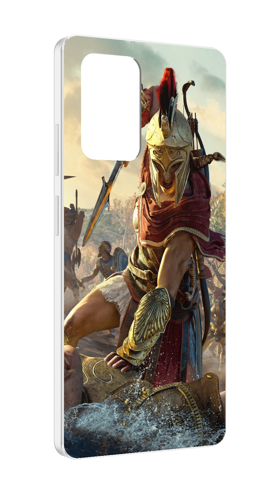 

Чехол MyPads Assassin's Creed Odyssey Kassandra мужской для ZTE Blade V40 Pro, Tocco