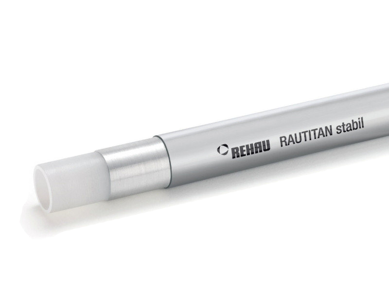 

Труба Rehau Rautitan stabil 20х2,9 отрезок 1м