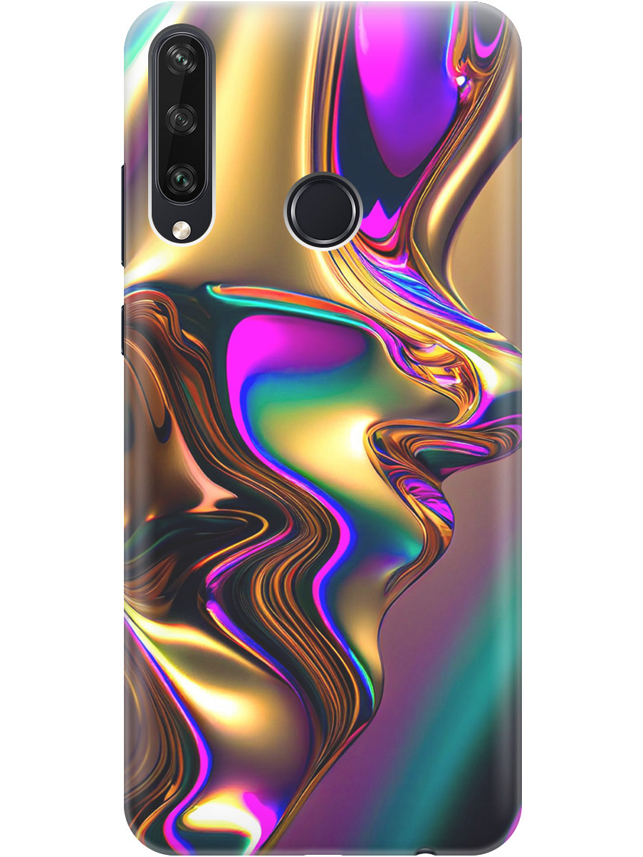 

Силиконовый чехол на Huawei Y6P с принтом "Золотистая абстракция", Прозрачный;золотистый;фиолетовый, 723101031