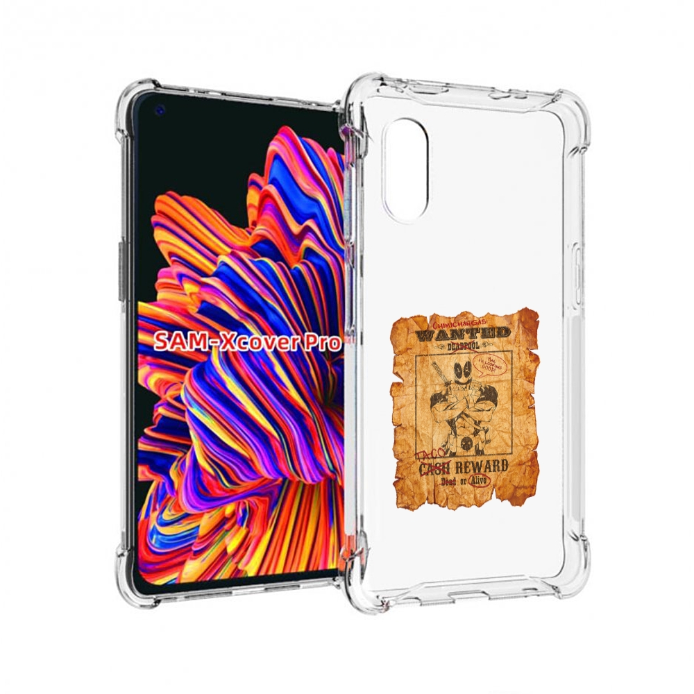 

Чехол MyPads дедпул для Samsung Galaxy Xcover Pro 1, Прозрачный, Tocco