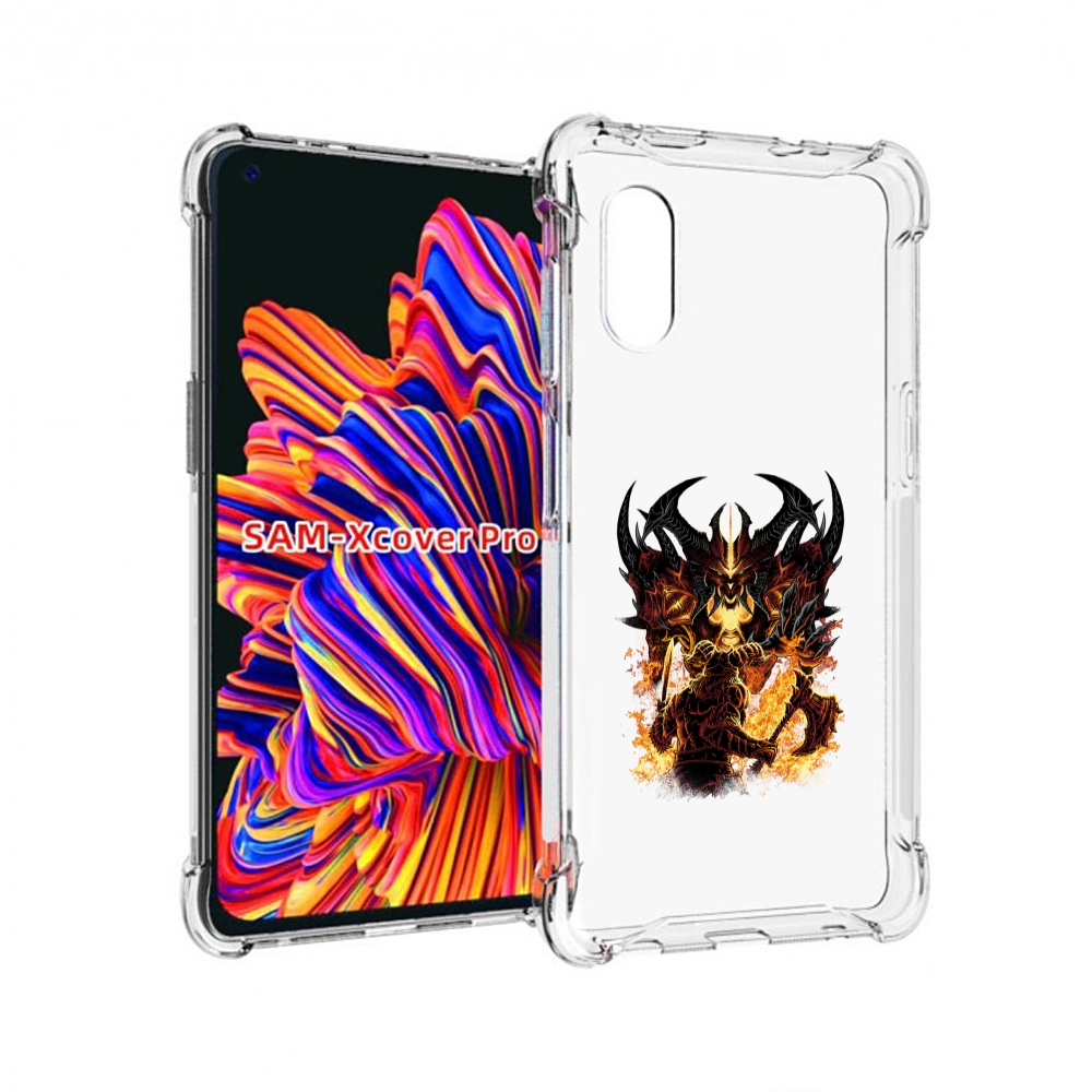 

Чехол MyPads демон shadow fiend для Samsung Galaxy Xcover Pro 1, Прозрачный, Tocco