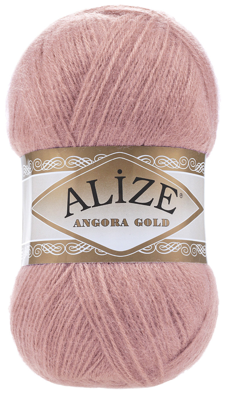 

Пряжа ALIZE Angora Gold (144), клевер, 5 шт. по 100 г, Розовый