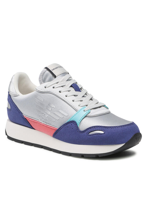 

Кроссовки X3X058 XN206 Q863 Emporio Armani серебристый 40 EU, X3X058 XN206 Q863