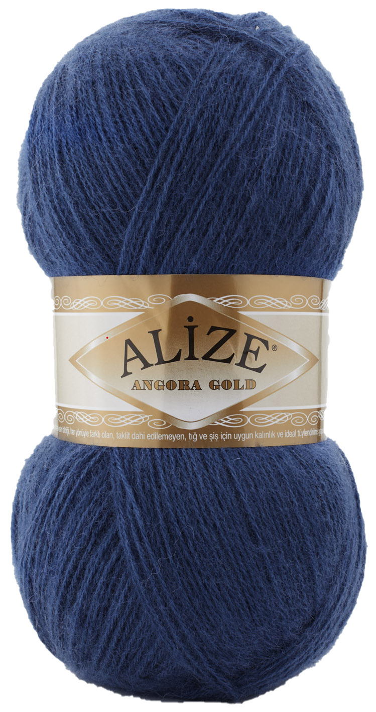 

Пряжа ALIZE Angora Gold (279), джинс, 5 шт. по 100 г