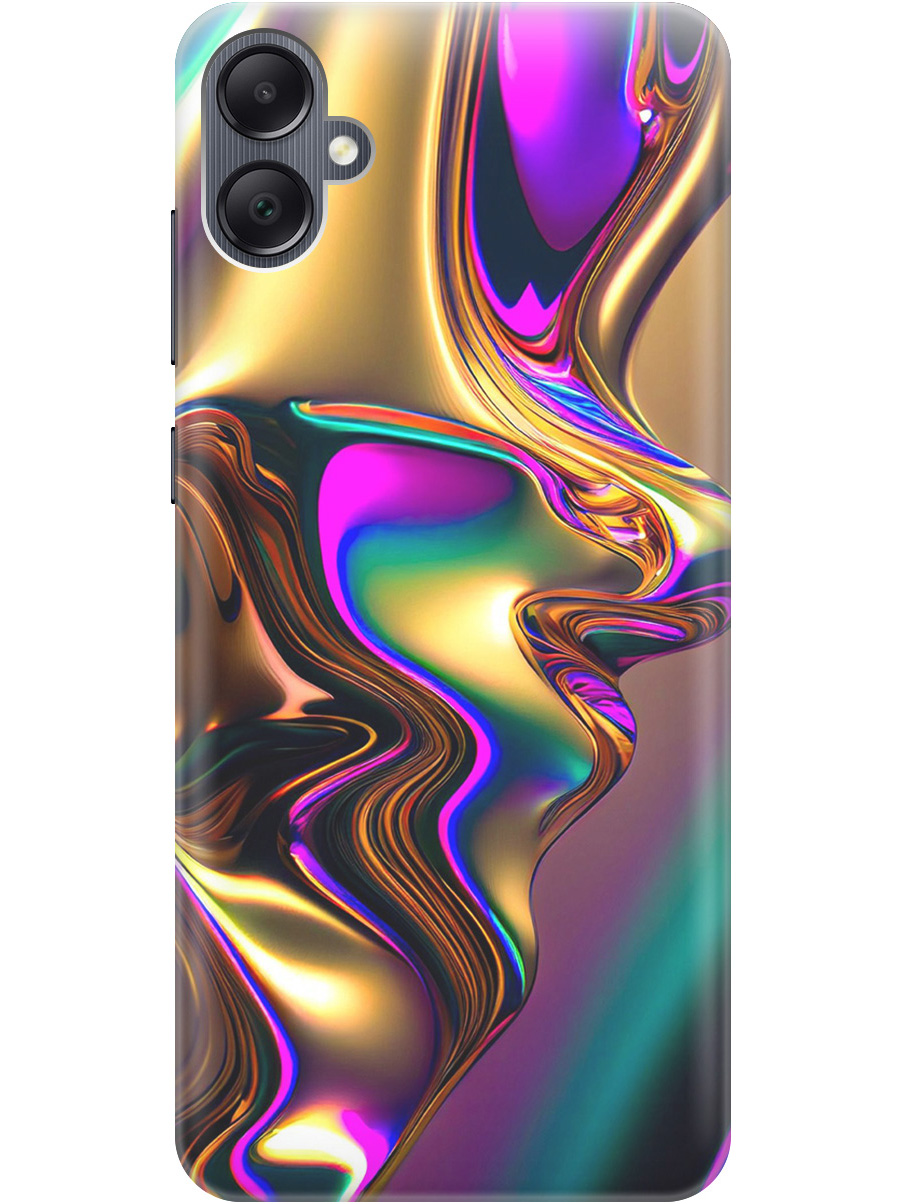 

Силиконовый чехол на Samsung Galaxy A05 с принтом "Золотистая абстракция", Прозрачный;золотистый;фиолетовый, 776582631
