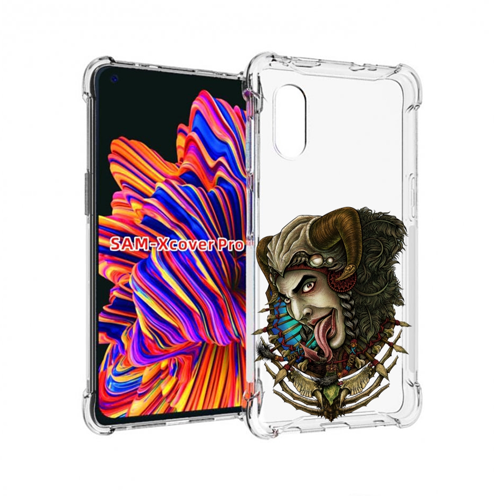 

Чехол MyPads длинный язык для Samsung Galaxy Xcover Pro 1, Прозрачный, Tocco