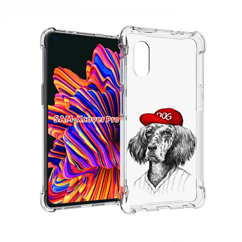 

Чехол MyPads дог для Samsung Galaxy Xcover Pro 1, Прозрачный, Tocco