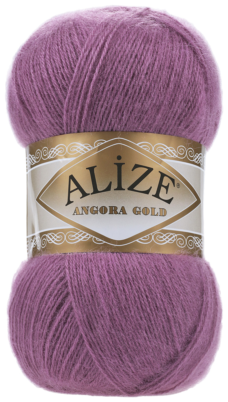 

Пряжа ALIZE Angora Gold (440), брусничный, 5 шт. по 100 г, Фиолетовый