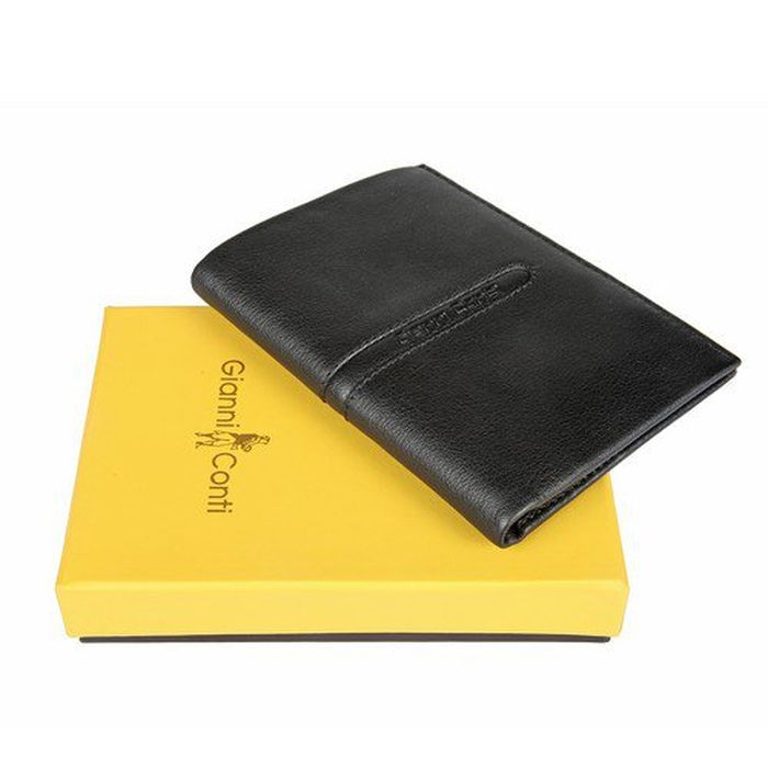 Портмоне Gianni Conti 587479 black-grey