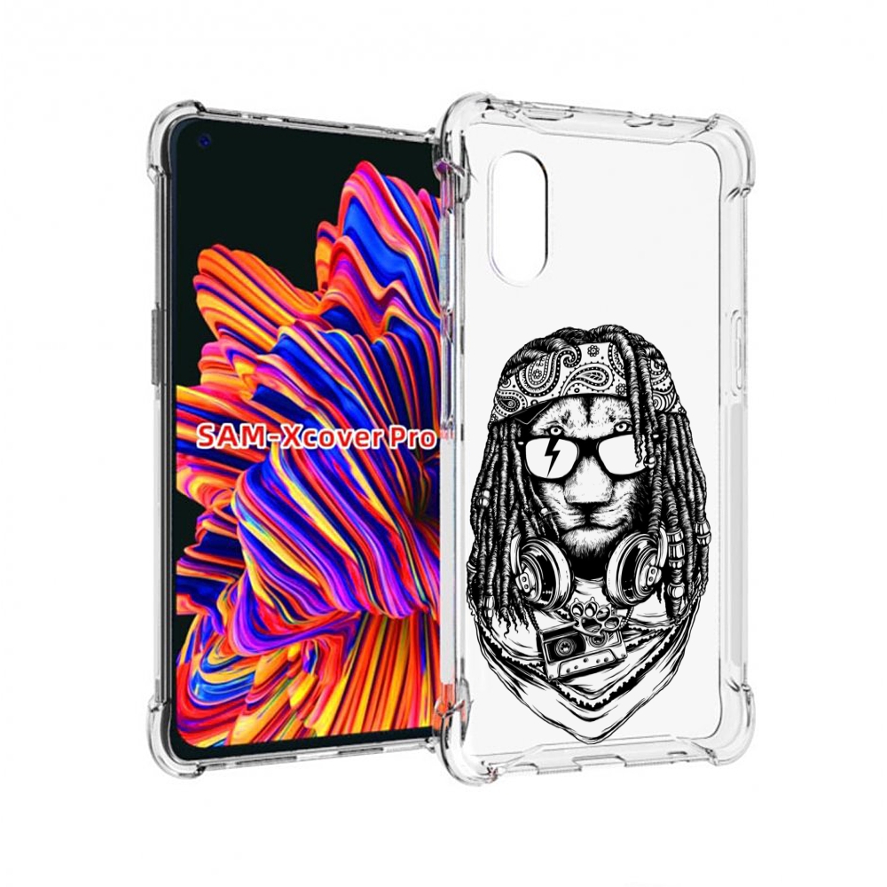 

Чехол MyPads дреды льва для Samsung Galaxy Xcover Pro 1, Прозрачный, Tocco