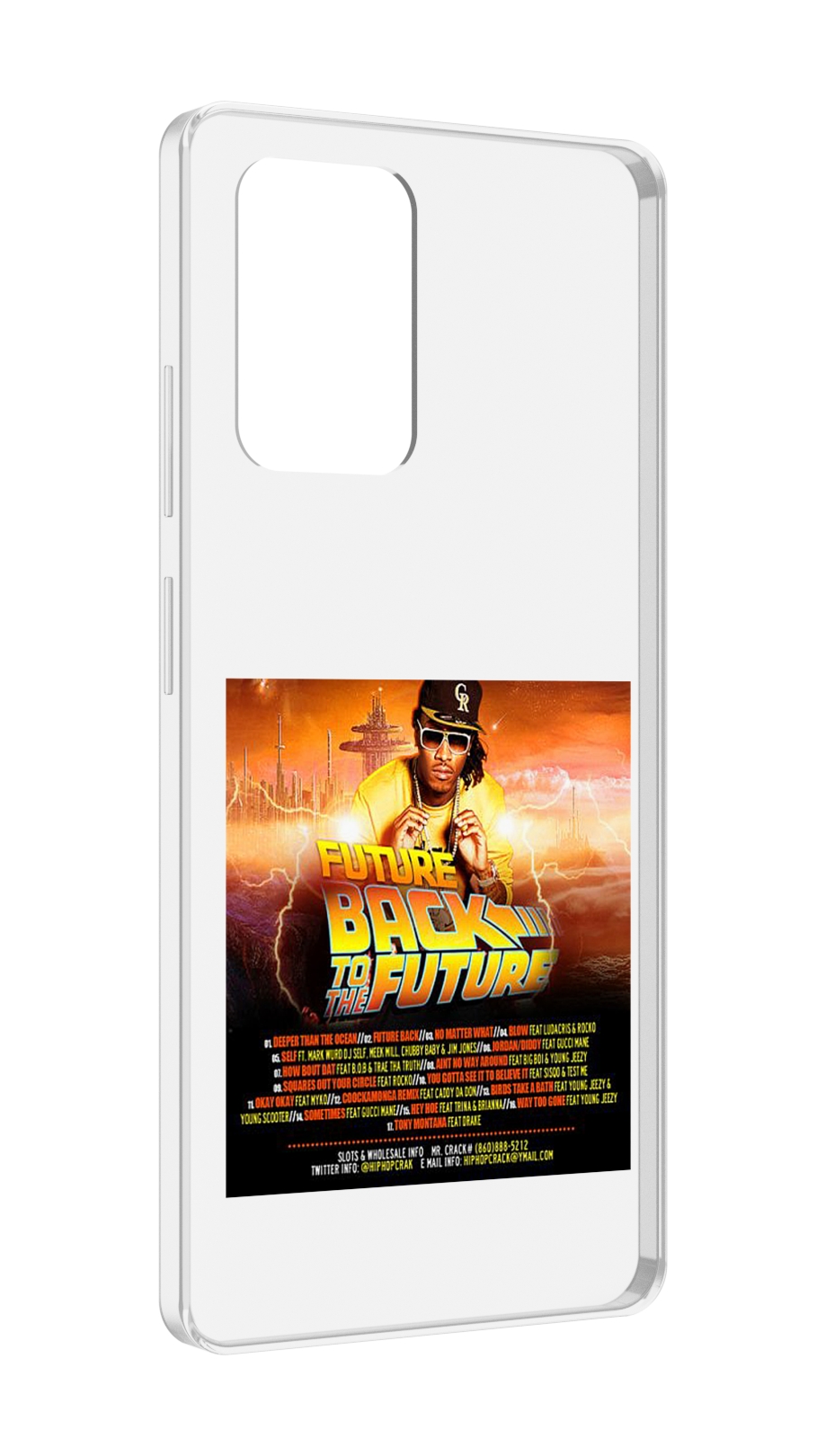 

Чехол MyPads Future - Back To The Future для ZTE Blade V40 Pro, Tocco