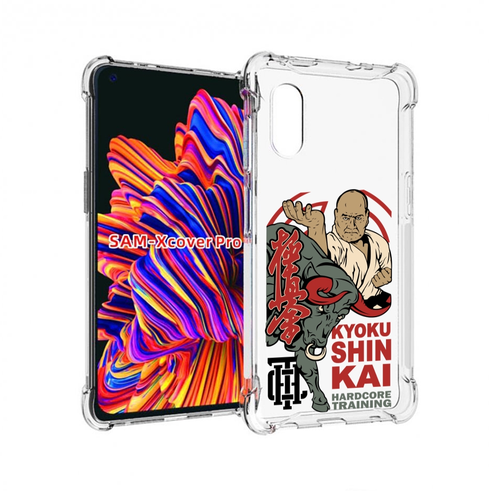 

Чехол MyPads единоборства рисунок для Samsung Galaxy Xcover Pro 1, Прозрачный, Tocco