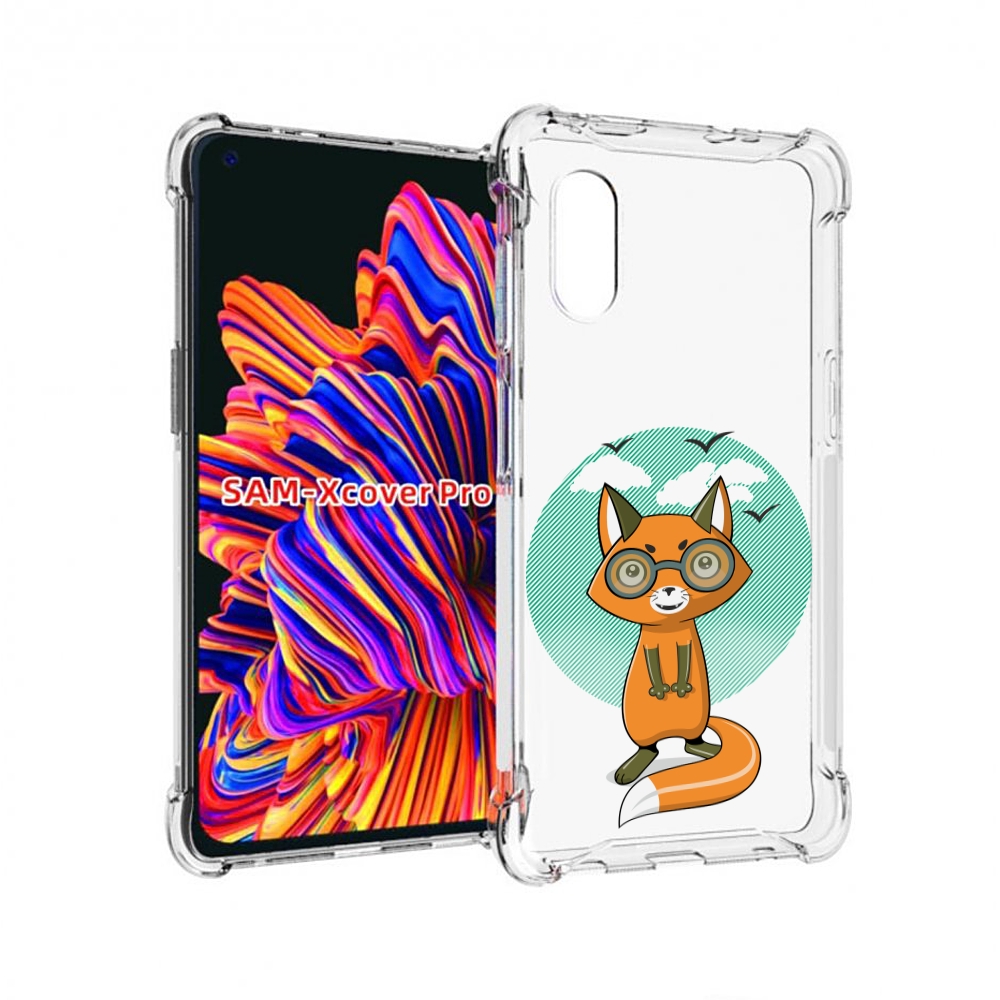 

Чехол MyPads задумчивая лиса для Samsung Galaxy Xcover Pro 1, Прозрачный, Tocco