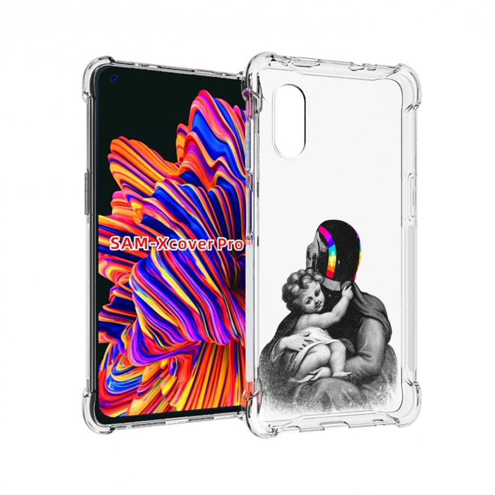 

Чехол MyPads защитник в шлеме для Samsung Galaxy Xcover Pro 1, Прозрачный, Tocco