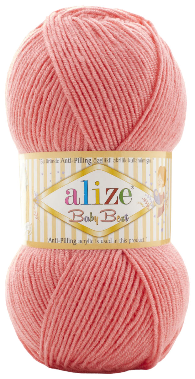 

Пряжа ALIZE Baby best (170), ярко-розовый, 5 шт. по 100 г