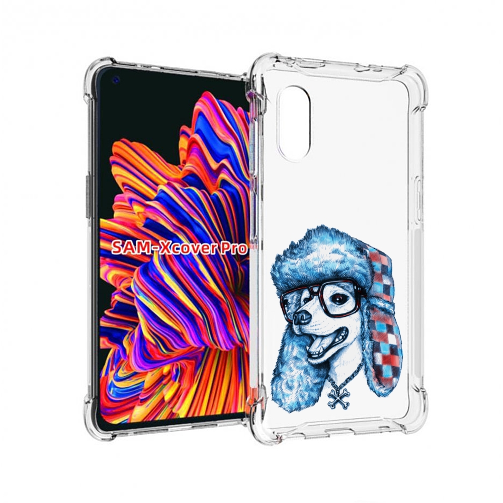 

Чехол MyPads зимний пес для Samsung Galaxy Xcover Pro 1, Прозрачный, Tocco
