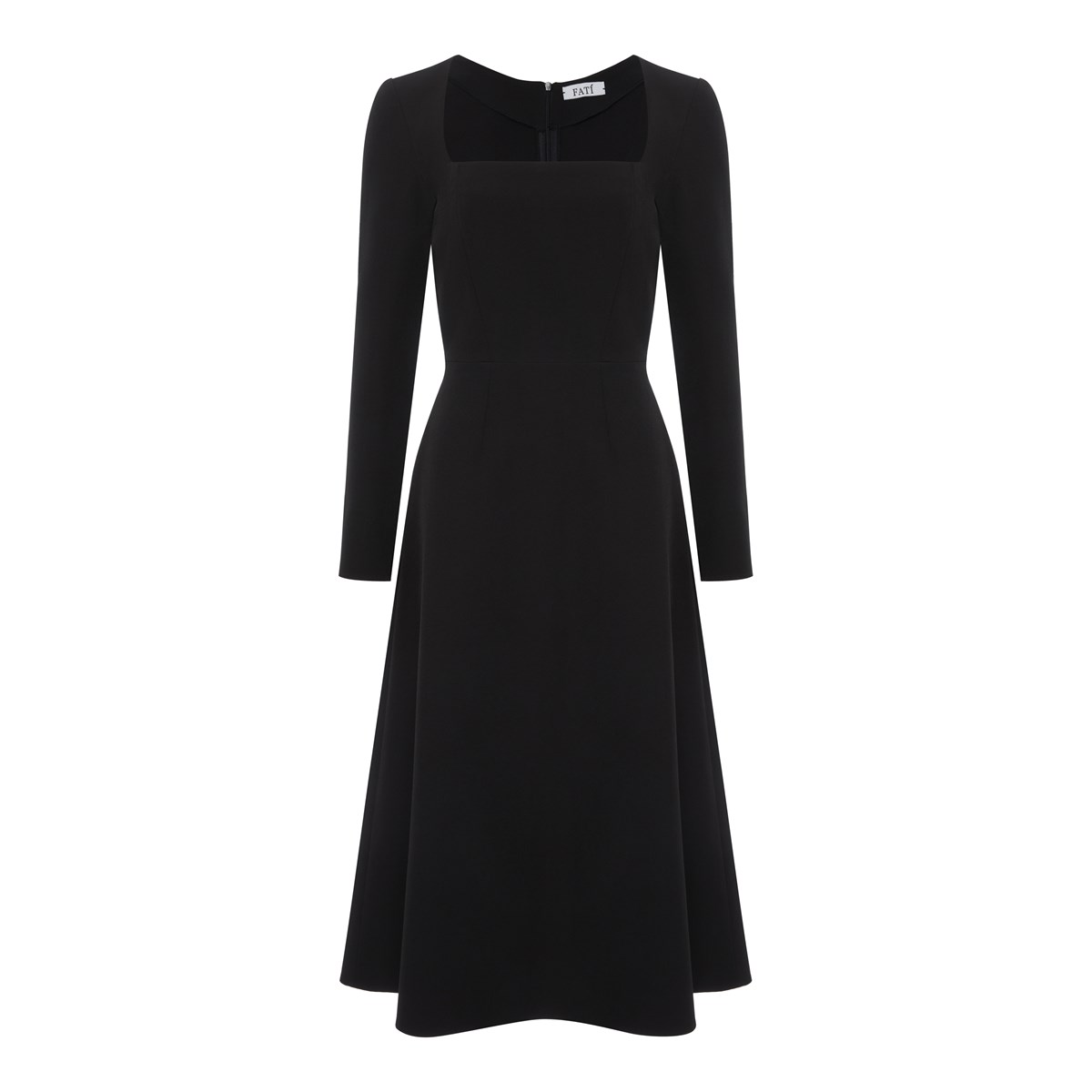 

Платье женское Fati 29093 черное M, Черный, 29093