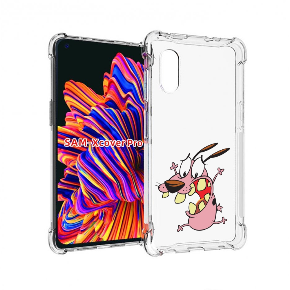 

Чехол MyPads зубастый бобик для Samsung Galaxy Xcover Pro 1, Прозрачный, Tocco