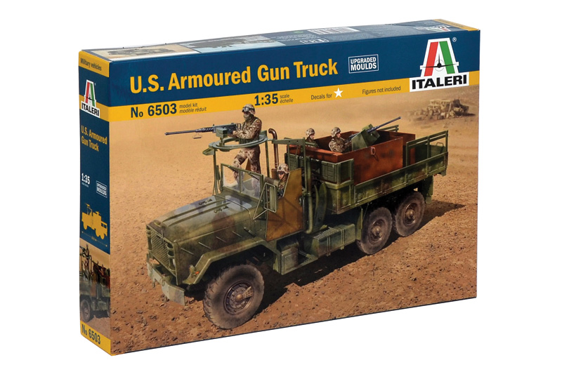 

Сборная модель Italeri 1/35 U.S. Armoured Gun Truck 6503