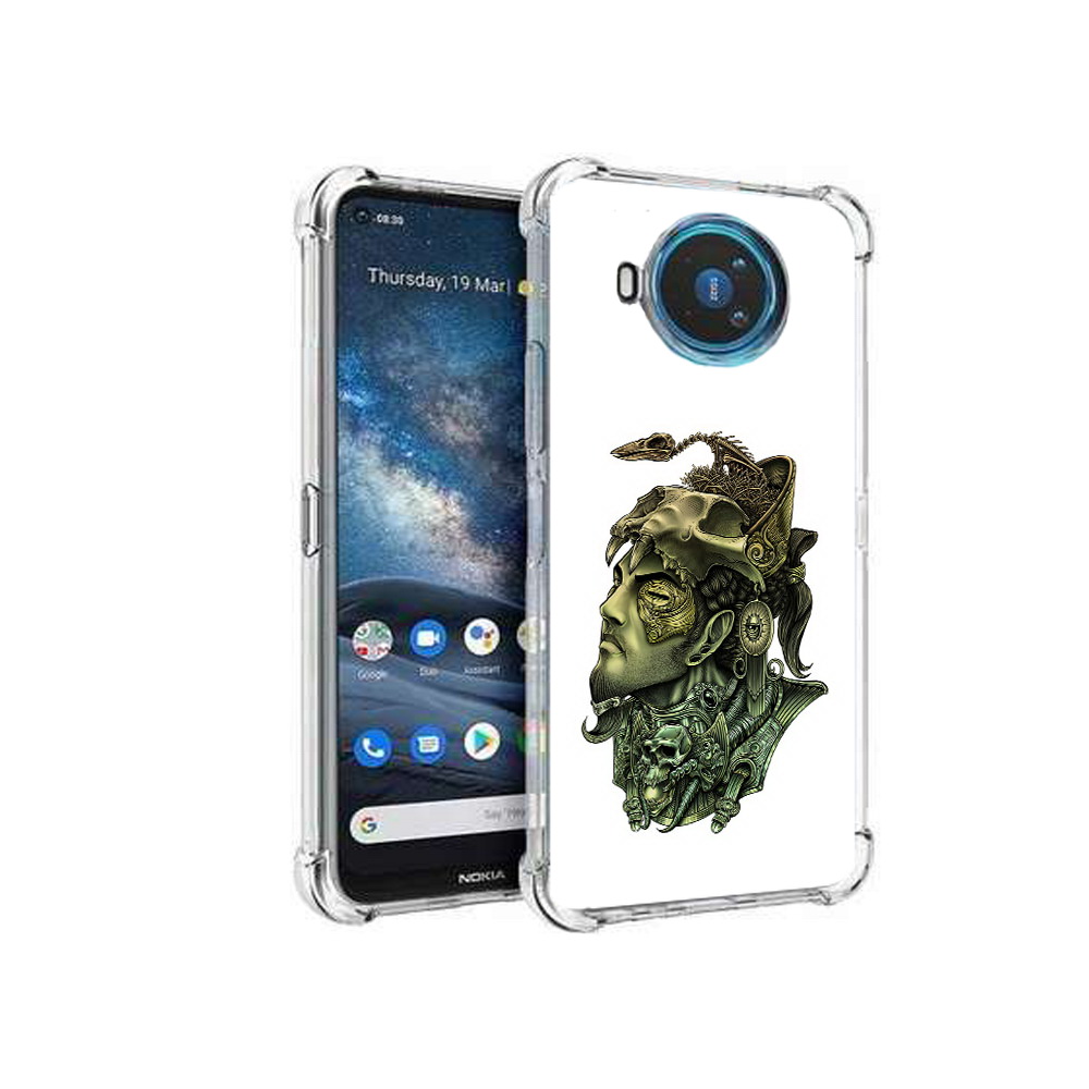 

Чехол MyPads Tocco для Nokia X100 бронзовый воин (PT227057.109.248), Прозрачный, Tocco