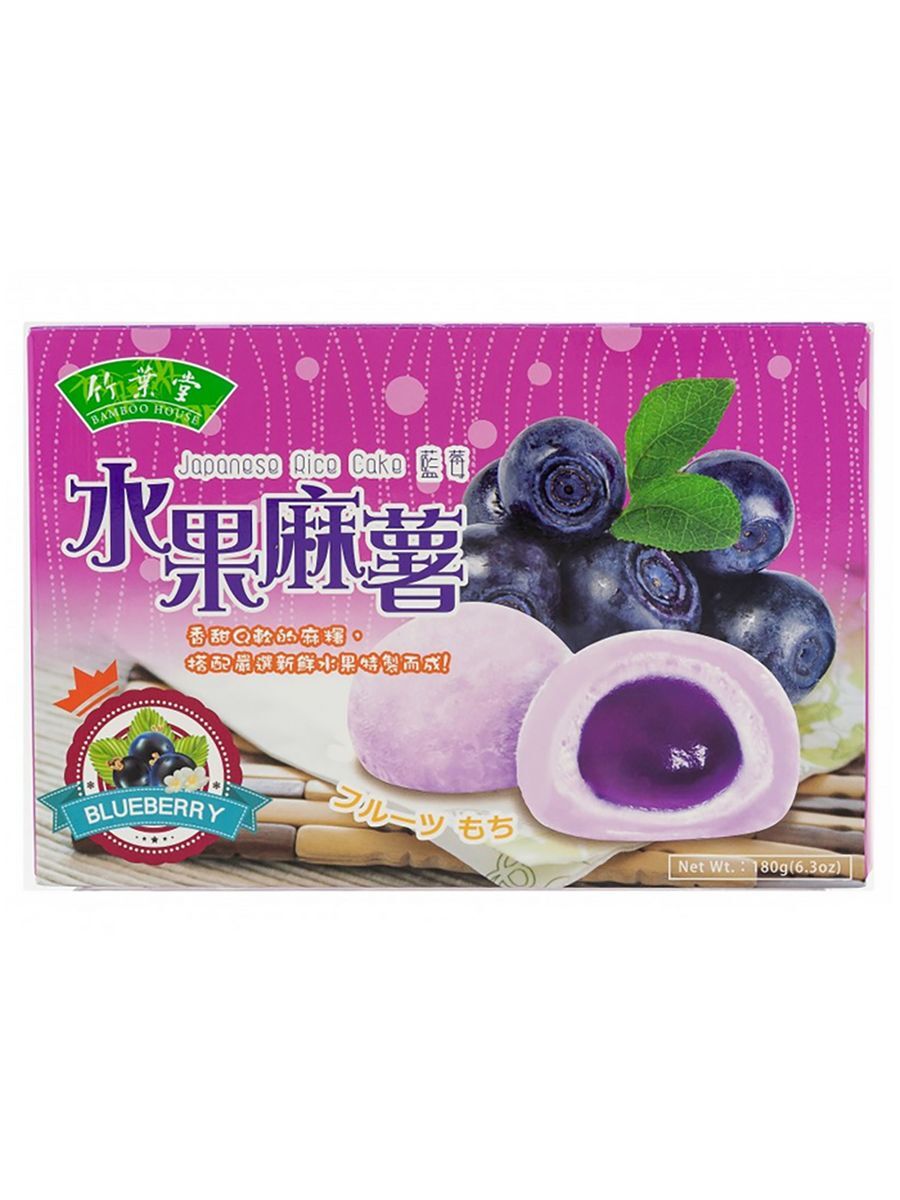 

Моти Bamboo House со вкусом черники 180 грамм