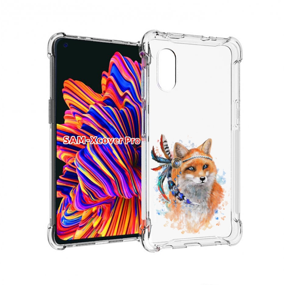 

Чехол MyPads инду лиса для Samsung Galaxy Xcover Pro 1, Прозрачный, Tocco