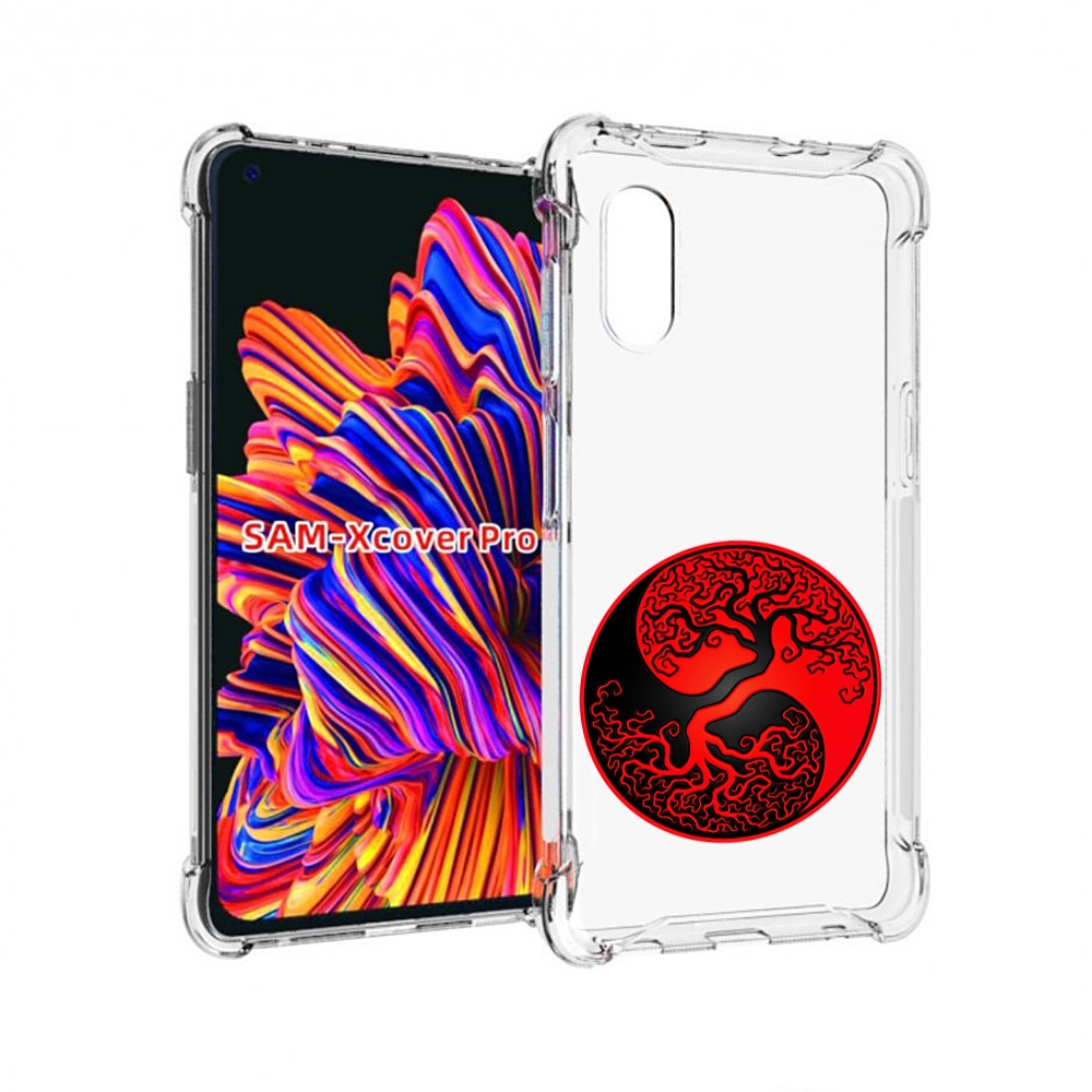 

Чехол MyPads инь янь дерево для Samsung Galaxy Xcover Pro 1, Прозрачный, Tocco