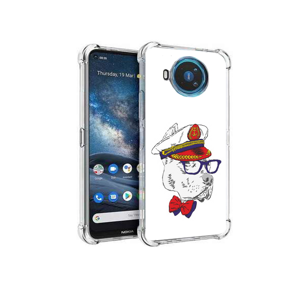 

Чехол MyPads Tocco для Nokia X100 бульдог (PT227057.109.251), Прозрачный, Tocco
