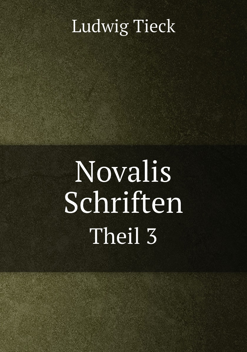 

Novalis Schriften